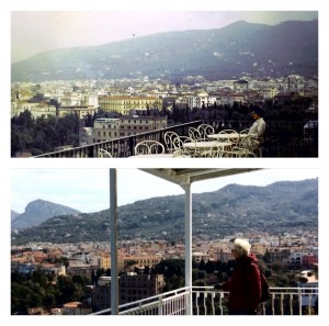 Belair balcony - 1972 above and 2015 below