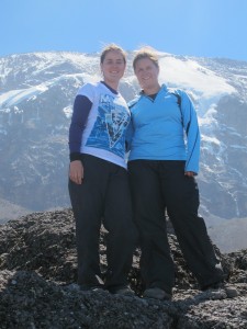 The sisters on Kili