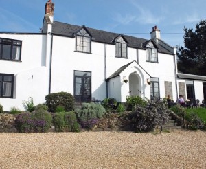 The house in 2015 - note classier outdoor furniture!