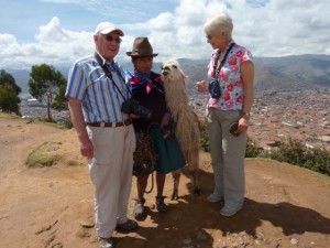 Making new friends above Cusco before AS struck