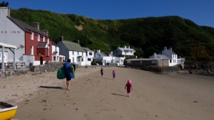 Porthdinllaen beach