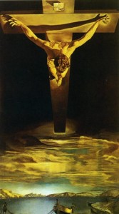 'Christ of St John of the Cross' by Salvador Dali, which hangs in Kelvingrove Art Gallery in Glasgow