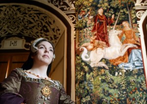 'The Mystic Hunt of the Unicorn' - a tapestry in Stirling Castle