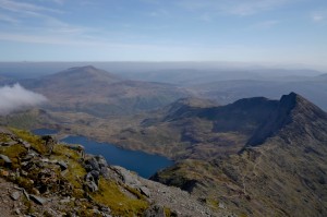 View from the top of Snowdon